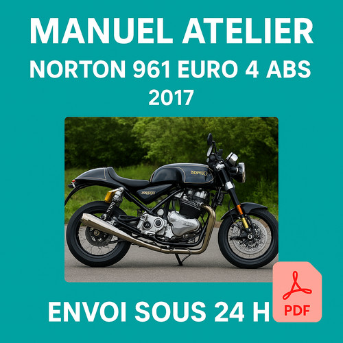 Manuel atelier norton 961 - atelier,