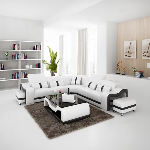 Divano pelle design - divano,