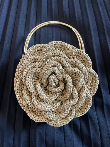 Borsa uncinetto fatta - borsa,