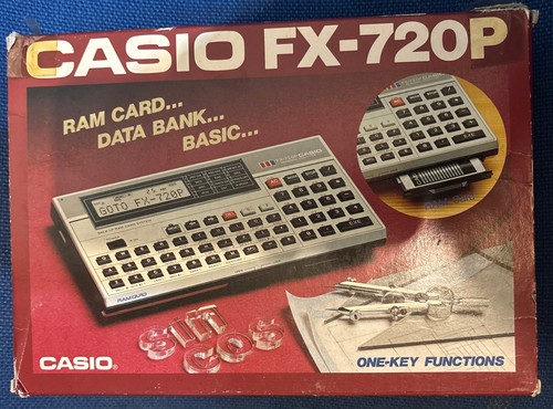 Casio 720p pocket computer - fx-720p,
