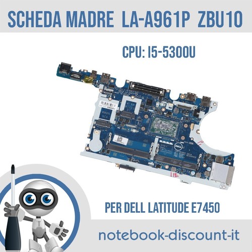 Scheda madre dell zbu10 - scheda,