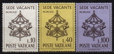 Vaticano 1963 sede - vaticano, vacante