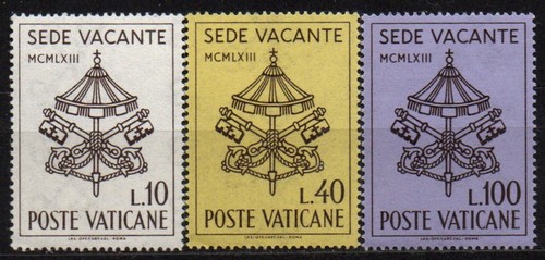 Vaticano 1963 sede vacante - 1963,