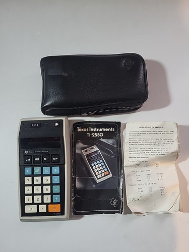 Texas instruments 2550 - texas, ti-2550