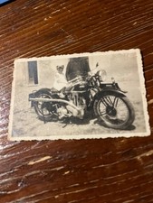 Foto  moto ariel bimba epoca fotografia anni 30