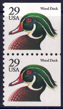 USA 1991 Wooden Duck (Black)