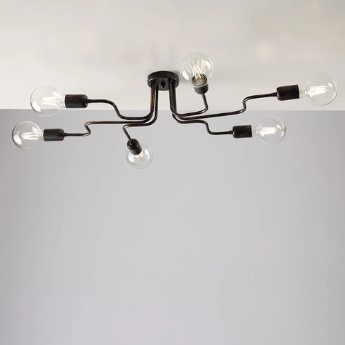Plafoniera industrial luci - plafoniera, 6