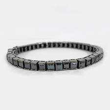 Unisex Solido Nero Diamante