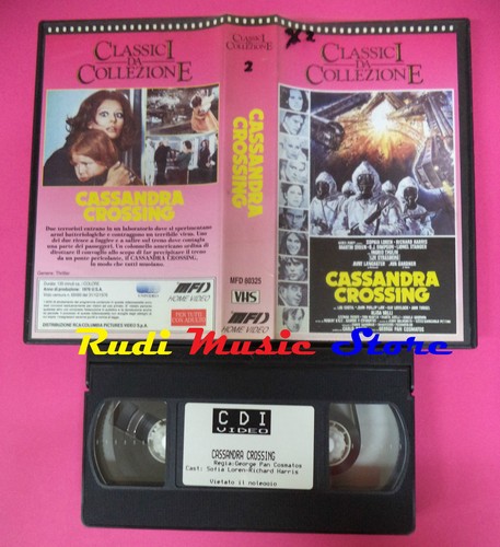 Vhs film cassandra crossing - film,