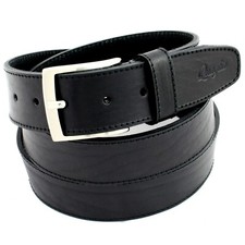 Cintura Uomo vera Pelle Nera