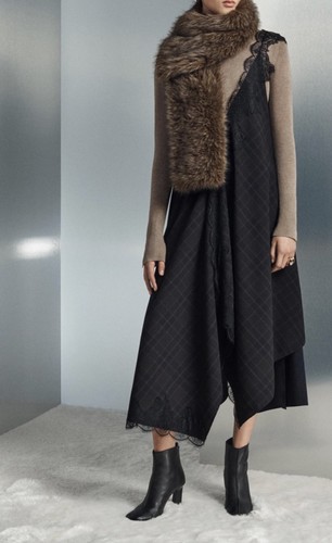 Abito midi zara blu - midi, taglia