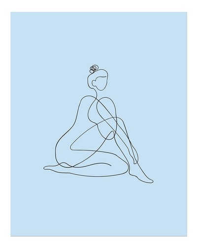 Arte linea minimalista - di,