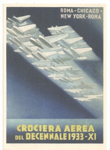 Balbo italo crociera - balbo, italo,