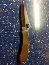 Coltello Knife, Spyderco Rookie.ATS 55, vecchio modello. Seki.