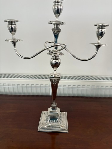 Antico candelabro argento - antico,