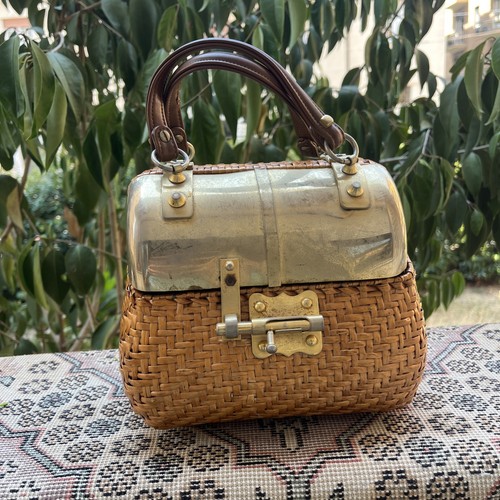 Borsa vintage bauletto in - ,