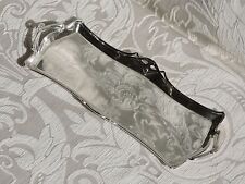 Vassoio portapenne, scrivania o tampone Art Nouveau argento 800 Germania Gebruder Kuhn c1900