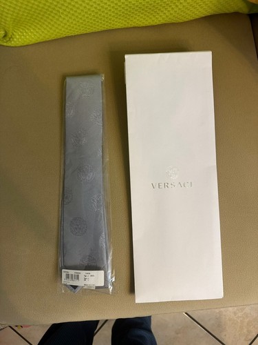 Versace cravatta grigia - -,