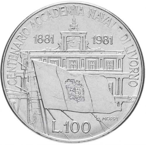 Italy 100 lire 1981 - , vf
