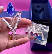 Swarovski  Blue Display Tulip