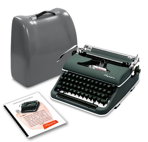 Macchina scrivere verde - macchina,