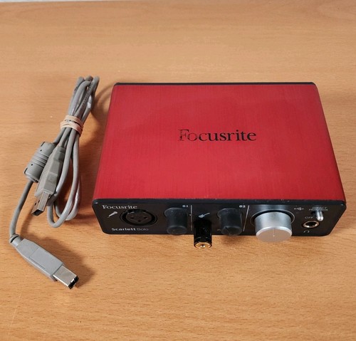 Focusrite scarlett solo - 🔥,