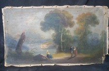 SCUOLA DI POSILLIPO OLIO SU