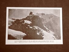 WW1 Prima guerra mondiale 1914-1918 La cima del Monte Pasubio Prima occupazione