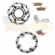 BRAKING DISCO ANTERIORE MAGGIORATO + POSTERIORE + PASTIGLIE YAMAHA WRF 250 2006