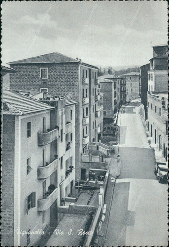 Cz366 cartolina vignanello via - cz366,