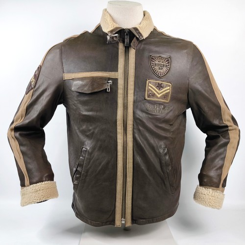 Giacca pelle chevignon 57 - di,