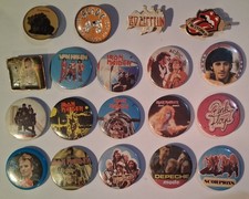 Spilla Rock Pin Acdc Madness Pink Floyd Scorpions Sting Van Halen Iron Maiden 