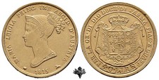 PARMA DUCATO 40 lire 1815 ORO Maria Luigia d'Austria