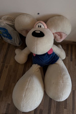 pupazzo didle bianco GIGANTE (1metro) ORIGINALE da collezione 