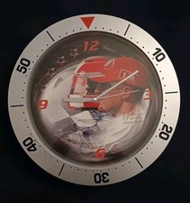 Orologio Da Parete Ferrari Michael Schumacher Vintage Formula 1 Collezione Raro