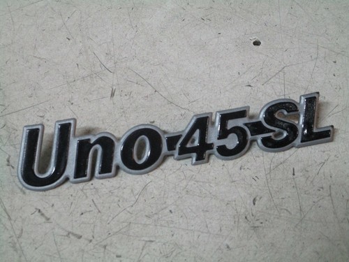 Scritta posteriore fiat uno - posteriore, 45