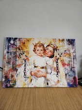 Opera su tela "La Madonna