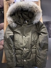 WOOLRICH Giaccone Uomo Artic Anorak Verde Militare