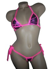 Hot pink exotic dancewear - exotic,