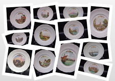 Serie completa 12 piatti CITTA REDENTE manifattura Richard Ginori bollo rosso