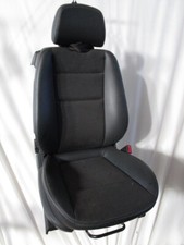 SEDILE ANTERIORE LATO DESTRO PASSEGGERO CON AIRBAG IN PELLE / TESSUTO NERO OPEL 