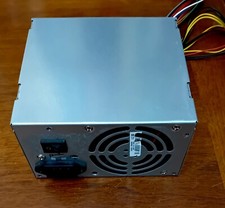 ALIMENTATORE PER COMPUTER VINTAGE ATX 350W, FUNZIONANTE 