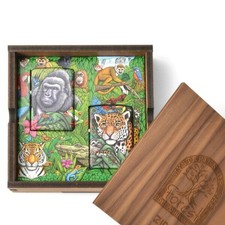 Accendino ZIPPO MISTERI DELLA FORESTA 25 anniversario 2set finitura vernice luminosa