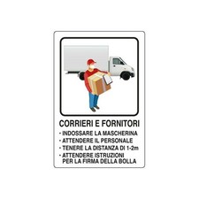 SIGN SIGN INDICATIONS COURIERS