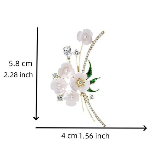 Spilla fiore accessori