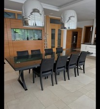 RRP £9679 Imponente tavolo da pranzo Maxalto 3 m x base max di Antonio Citterio