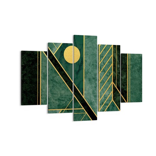 Quadro tela 150x100cm - quadro, verde