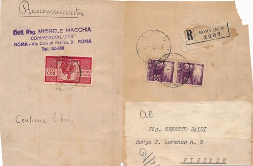 Italia 1949 frontespizio - italia,
