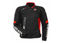 Giacca in pelle perforata