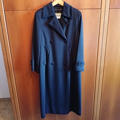 Cappotto blu navy max - blu, mara